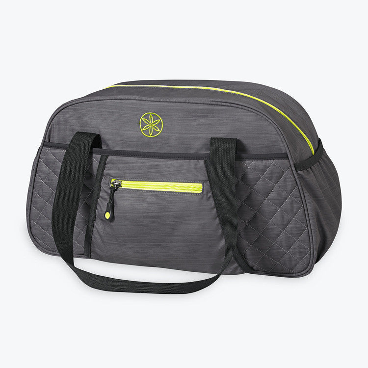 Gaiam Maxwell Yoga Mat Bag Black New w/Tags 25 Long, 9 Wide 6 Small  Pockets