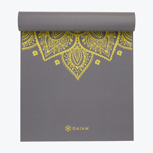 Premium Citron Sundial Yoga Mat (5mm)