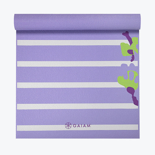 Kids Purple Flower Yoga Mat (3mm)
