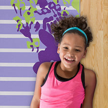 Kids Purple Flower Yoga Mat (3mm)