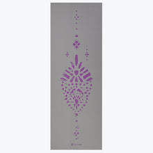 Premium Plum Impression Yoga Mat (5mm)