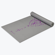 Premium Plum Impression Yoga Mat (5mm)