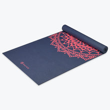 Navy Fleur Marrakesh Yoga Mat (3mm)