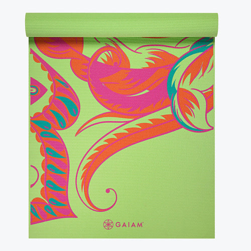 Vibrant Paisley Yoga Mat (3mm)