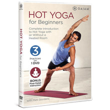 Hot Yoga for Beginners DVD with Matt Giordano